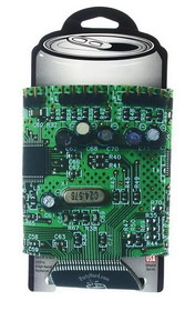 ICUP, Inc. Designer Can Cooler: Circuit Board Pattern