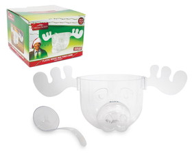 ICUP ICI-17237-C National Lampoon's Christmas Vacation Marty Moose Plastic Punch Bowl with Ladle