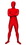 InCogneato Red Morf Bodysuit Adult Costume