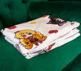 Imaginary People IMP-ARBY097BLK-V RWBY Cute Chibis 50 x 60 Inch Fleece Throw Blanket