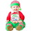 Incharacter INC-36002S-C Santa's Lil' Helper Infant Costume: 6-12 Months