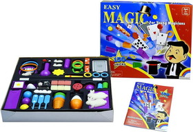 Intex Entertainment ITX-1429-C Easy Magic For Young Magicians | 150 Trick Set