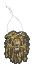 Just Funky Reggae Lion New Car Scent Hanging Air Freshener
