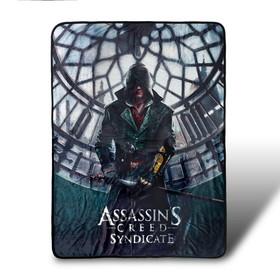 Just Funky Assassin's Creed Syndicate 45"x60" Fleece Blanket w/ Metallic Accent Printing