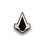 Just Funky JFL-ASCR-BTN-9494-C Assassin's Creed British Brotherhood Logo Enamel Collector Pin