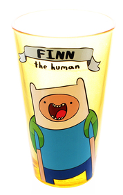 Just Funky Adventure Time "Finn The Human" 16oz Pint Glass