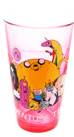 Just Funky Adventure Time Group 16oz Pint Glass