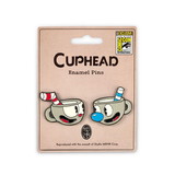 Just Funky JFL-BTN-16929-C Cuphead Collectible Pin 2-Pack, SDCC '17 Exclusive