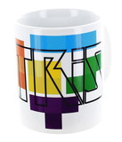 Just Funky JFL-CMG-TET-TET-C Tetris Logo 11oz Ceramic Mug