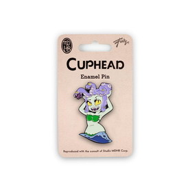 Just Funky Cuphead Medusa Enamel Collector Pin