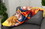 Just Funky Dragon Ball Z Goku Super Saiyan 3 Japanese Fleece Throw Blanket 60 x 45 Inches