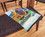 Just Funky JFL-DBZ-BL-31611-C Dragon Ball Z Kame House Fleece Throw Blanket | 45 x 60 Inches