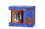 Just Funky JFL-DBZ-CMG-8282-C Dragon Ball Z Kame Kanji & Logo Orange Ceramic Mug Large Cup Holds 20 Ounces