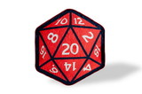 Just Funky JFL-DND-BL-19664-C Dungeons And Dragons D20 Fleece Throw Blanket, 20-Sided Dice, 52 X 48 Inches