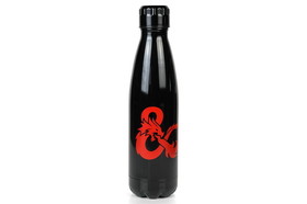 Just Funky Dungeons & Dragons Logo Metal Stainless Steel Water Bottle Holds 17 Ounces