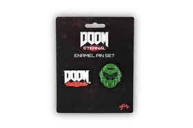 Just Funky DOOM Eternal Exclusive Enamel Collector Pin Set