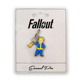Just Funky JFL-FALL-BTN-11044-C Fallout Vault Boy "Basher" Enamel Collector Pin