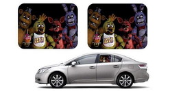 Just Funky Five Nights at Freddy Side Window Auto Sunshades - 2 Pieces