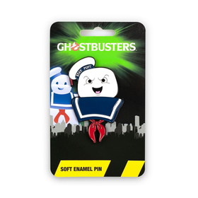 Just Funky JFL-GBST-17259-C Ghostbusters Stay Puft Marshmallow Man Soft Enamel Collector Pin