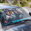 Just Funky Ghostbusters Original Cast Windshield Sunshade Car Shade Panel