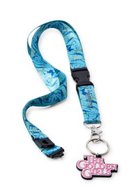 Just Funky JFL-GG-LYD-18771-C The Golden Girls Scented Break-Away Lanyard With Charm Lavender Scented