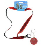 Just Funky God of War 2018 Logo Lanyard with ID Tag and Charm