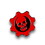 Just Funky JFL-GOW-BTN-17016-C Gears of War 4 Crimson Omen Enamel Collector Pin
