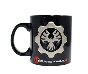 Just Funky JFL-GOW-CMG-12488-C Gears of War 4 COG Emblem 10oz Ceramic Coffee Mug
