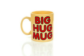 Just Funky Big Hug Mug 16oz Ceramic Coffee Mug