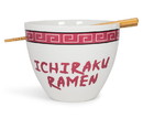 Just Funky JFL-NARU-BWL-30357-C Naruto 2-Piece Japanese Dinnerware Set, 16-Ounce Ramen Bowl And Chopsticks Set