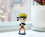 Just Funky JFL-NARUDASHD28495-C Naruto Shippuden Collectible PVC Statue Bobblehead, 4.75 Inches Tall