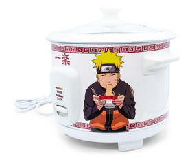 Just Funky JFL-NARUKWARE31658-C Naruto Shippuden Ichiraku Ramen Automatic Rice Cooker & Warmer | Holds 24 Ounces