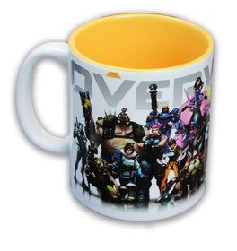 Just Funky JFL-OW-CMG-17254-C Overwatch Heroes/ Inside Color 12oz Coffee Mug