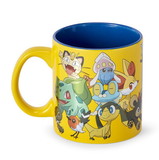 Just Funky JFL-PKM-CMG-2047-C Pokemon Group Foil Print 20oz Coffee Mug