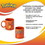 Just Funky JFL-PKM-CMG-969-C Pokemon Charmander Orange Foil Print 20oz Coffee Mug