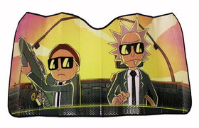 Just Funky Rick and Morty Run the Jewels Accordion Auto Sunshade
