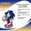 Just Funky JFL-SH-BTN-17017-C Sonic the Hedgehog Sonic Enamel Collector Pin