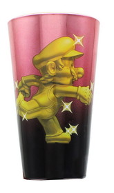 Super Mario Bros. Gold Mario Metal Plated Pint Glass