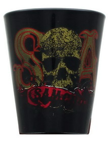 Just Funky Sons of Anarchy Skull SAMCRO 1.5oz Shot Glass