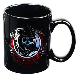 Sons of Anarchy SAMCRO Grim Reaper Logo 22oz Coffee Mug