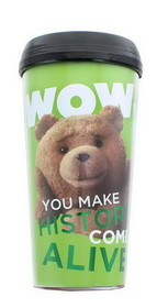 Just Funky Ted 2 You Make History Come Alive Travel Mug
