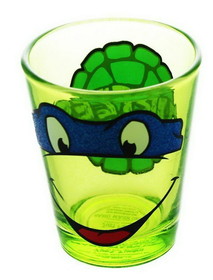 Just Funky Teenage Mutant Ninja Turtles Leonardo Glitter Shot Glass