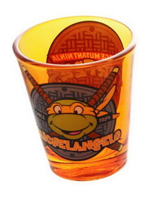 Just Funky Teenage Mutant Ninja Turtles Orange Michelangelo Shot Glass
