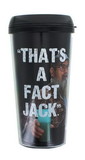 Just Funky Duck Commander Si Fact Jack Plastic Travel Mug