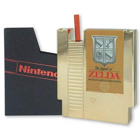 Just Funky JFL-ZEL-11014-C Legend of Zelda 8oz Gold Cartridge Canteen