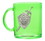 Just Funky The Legend of Zelda Hylian Shield 16oz Green Glass Coffee Mug
