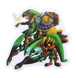 Just Funky The Legend of Zelda Link Sword & Shield Sticker