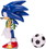 Jakks Pacific JKP-402484SON-C Sonic The Hedgehog 4 Inch Bendable Figure, Soccor Sonic