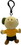 JINX JNX-15172-C Snoopy in Space 4 Inch Plush Clip | Charlie Brown Mission Control