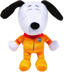 JINX JNX-15183-C Snoopy in Space 7.5 Inch Plush | Snoopy in Orange NASA Suit